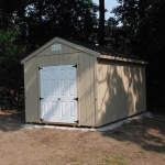 10x16 Gable shed with 7' sides Pewaukee Wi
